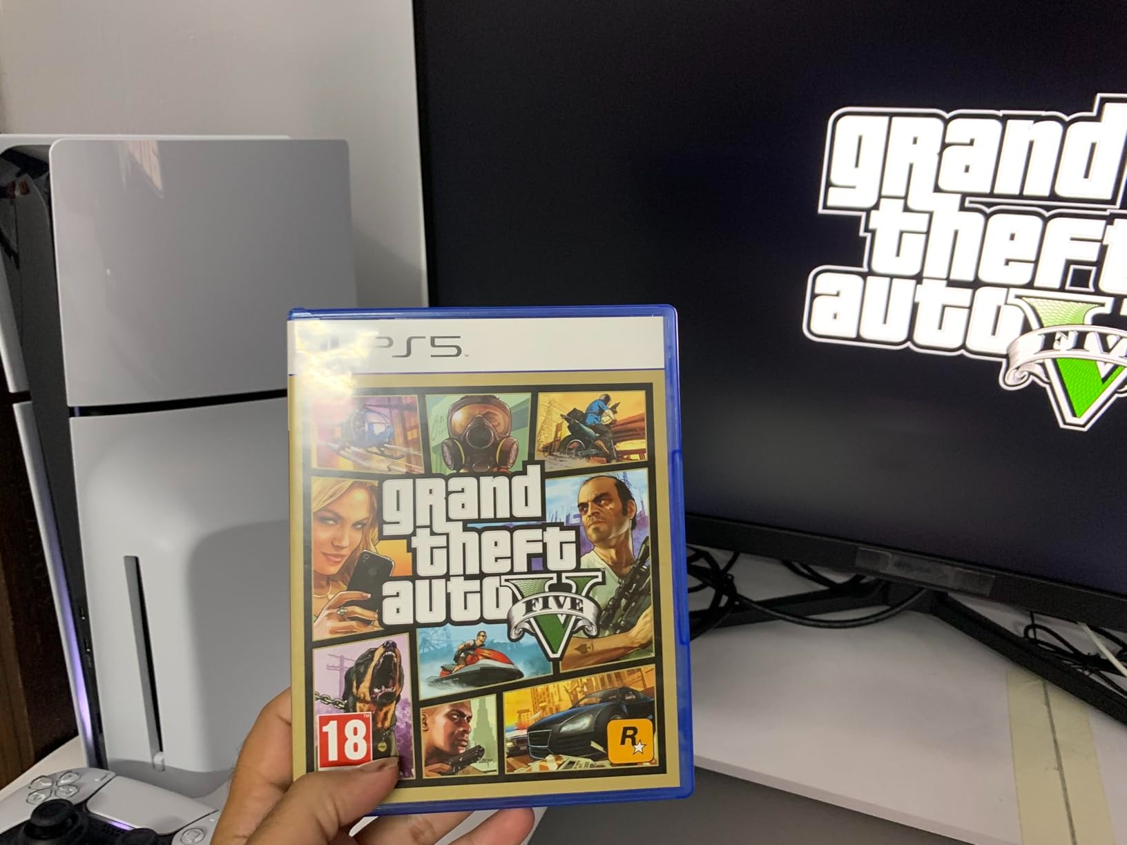 rockstar games ps5 video game consolegrand theft auto v